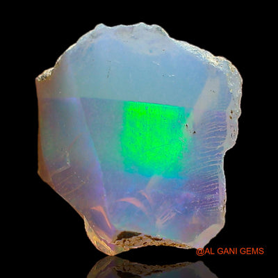 2.00 Cts Natural Ethiopian Fire Opal Fancy Rough Loose Gemstone For Jewelry 11x10x4 mm E-484