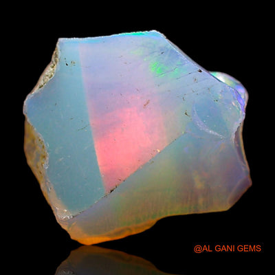 2.00 Cts Natural Ethiopian Fire Opal Fancy Rough Loose Gemstone For Jewelry 11x10x4 mm E-484