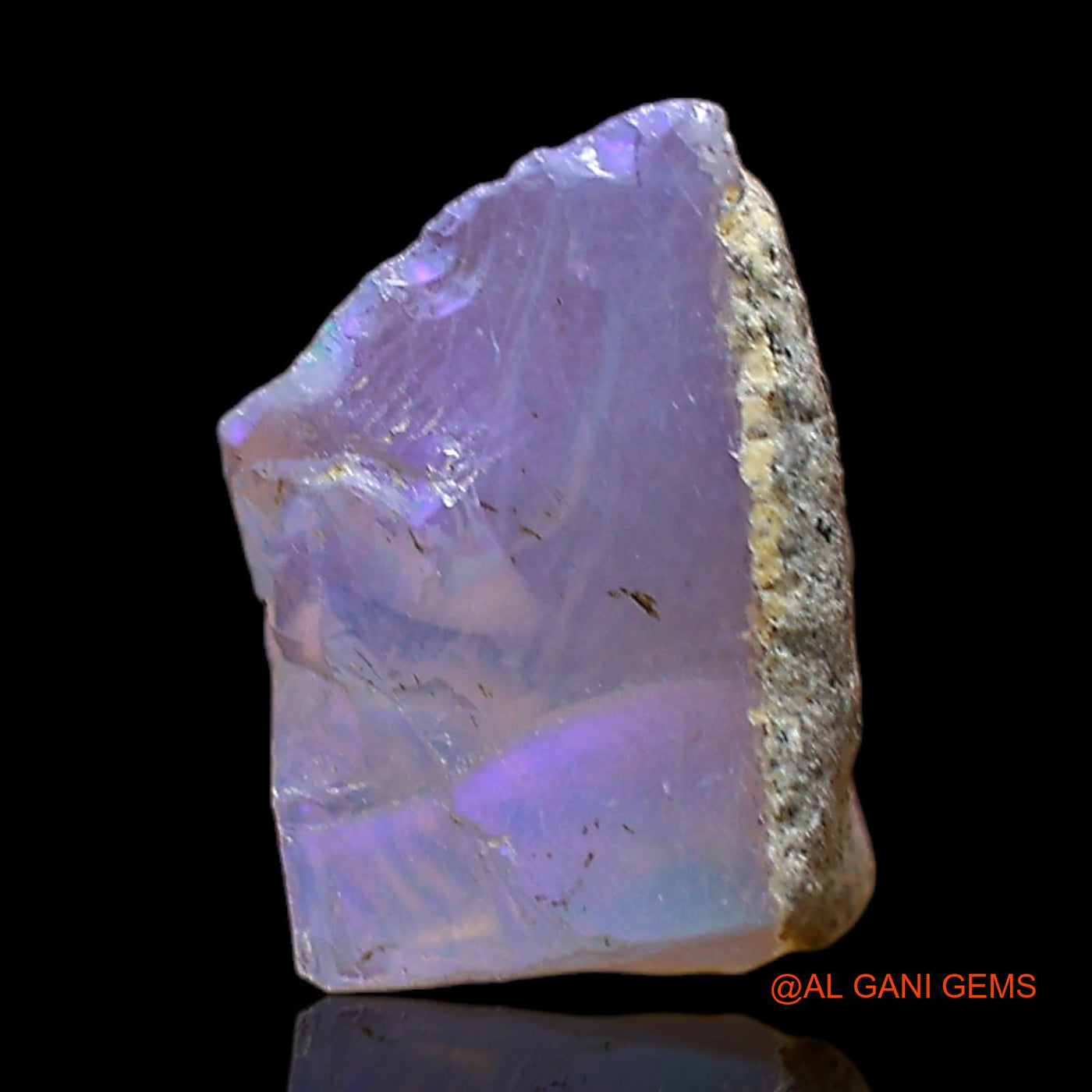 2.00 Cts Natural Ethiopian Fire Opal Loose Gemstone Fancy Rough 12x7x7 mm E-487