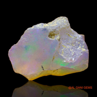 3.00 Cts Natural Ethiopian Fire Opal Loose Gemstone Fancy Rough 11x9x7 mm E-488