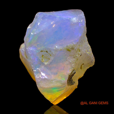 3.00 Cts Natural Ethiopian Fire Opal Loose Gemstone Fancy Rough 11x9x7 mm E-488
