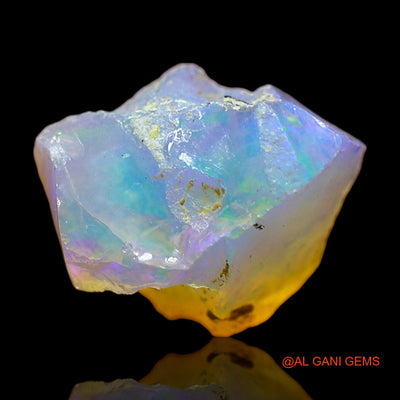 3.00 Cts Natural Ethiopian Fire Opal Loose Gemstone Fancy Rough 11x9x7 mm E-488