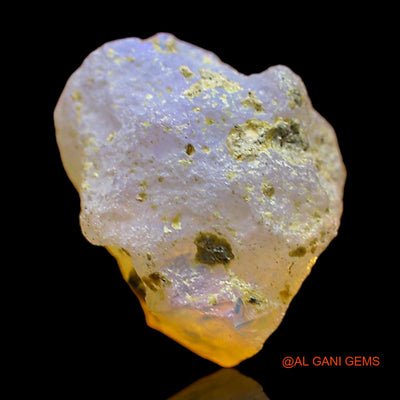 3.00 Cts Natural Ethiopian Fire Opal Loose Gemstone Fancy Rough 11x9x7 mm E-488