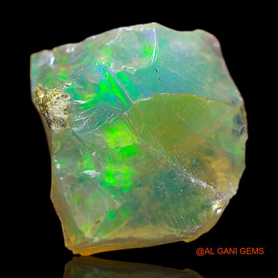 2.00 Cts Natural Ethiopian Fire Opal Fancy Rough Loose Gemstone For Jewelry 10x9x6 mm E-490