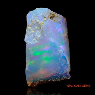 2.00 Cts Natural Ethiopian Fire Opal Loose Gemstone Fancy Rough 11x8x6 mm E-492