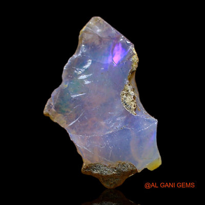 1.50 Cts Natural Ethiopian Fire Opal Loose Gemstone Fancy Rough 12x7x5 mm E-494