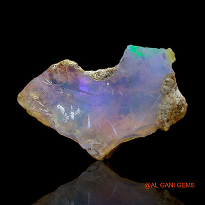 1.50 Cts Natural Ethiopian Fire Opal Loose Gemstone Fancy Rough 12x7x5 mm E-494