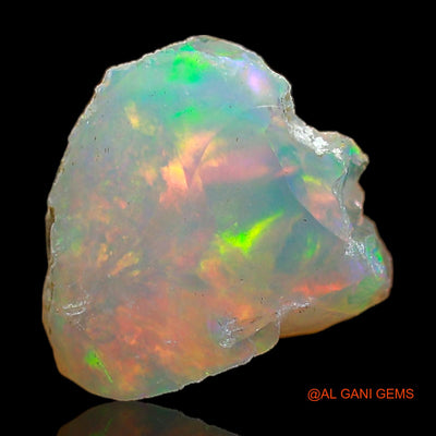 Natural Untreated Fire Opal Loose Gemstone Fancy Rough From Ethiopia 2.00 Cts 10x9x6 mm E-497