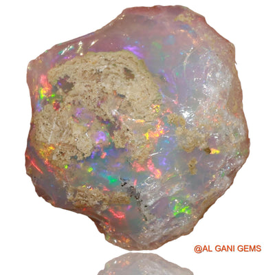 4.90 Cts Unheated Ethiopian Fire Opal Loose Gemstone Fancy Rough Natural 18x13x4 mm E-4