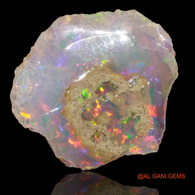 4.90 Cts Unheated Ethiopian Fire Opal Loose Gemstone Fancy Rough Natural 18x13x4 mm E-4