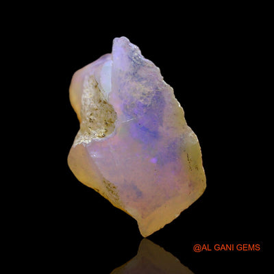 5.00 Cts Natural Ethiopian Fire Opal Loose Gemstone Fancy Rough 18x11x9 mm E-501