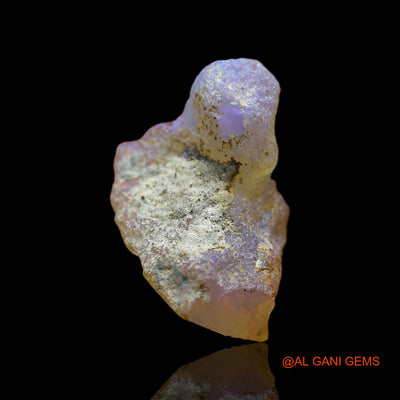 5.00 Cts Natural Ethiopian Fire Opal Loose Gemstone Fancy Rough 18x11x9 mm E-501
