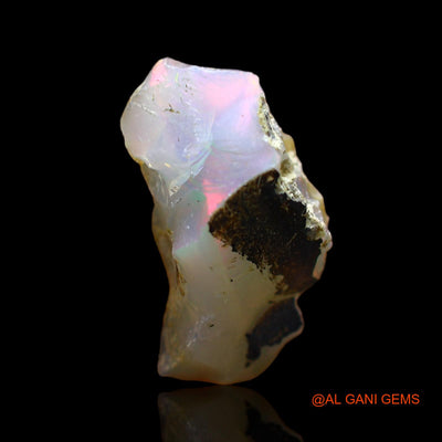 Natural Untreated Fire Opal Loose Gemstone Fancy Rough From Ethiopia 3.00 Cts 16x8x6 mm E-502