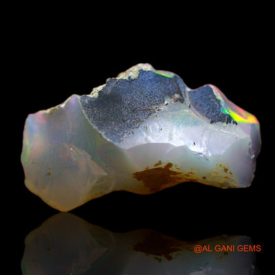 Natural Untreated Fire Opal Loose Gemstone Fancy Rough From Ethiopia 3.00 Cts 16x8x6 mm E-502