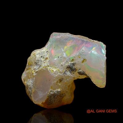 4.00 Cts Unheated Ethiopian Fire Opal Loose Gemstone Fancy Rough Natural 14x13x10 mm E-503