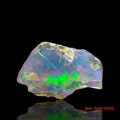 4.00 Cts Unheated Ethiopian Fire Opal Loose Gemstone Fancy Rough Natural 15x10x7 mm E-509