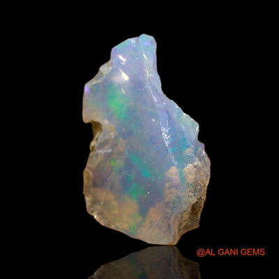 4.00 Cts Unheated Ethiopian Fire Opal Loose Gemstone Fancy Rough Natural 15x10x7 mm E-509