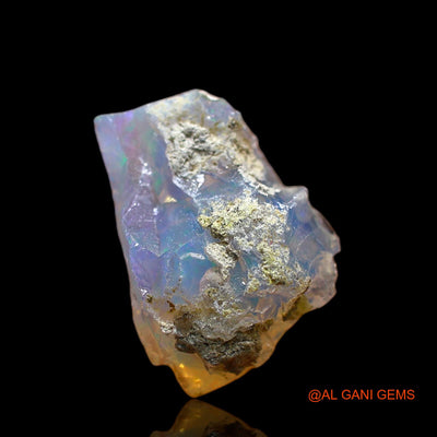 4.00 Cts Unheated Ethiopian Fire Opal Loose Gemstone Fancy Rough Natural 15x10x7 mm E-509