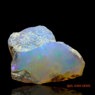 4.00 Cts Natural Ethiopian Fire Opal Fancy Rough Loose Gemstone For Jewelry 13x12x7 mm E-514