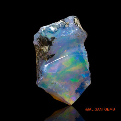 Natural Fire Opal Gemstone 3.00 Cts Loose Fancy Rough From Ethiopia 14x9x6 mm E-516