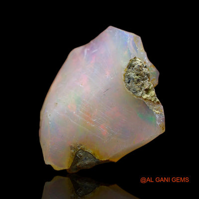 3.00 Cts Unheated Ethiopian Fire Opal Loose Gemstone Fancy Rough Natural 11x11x5 mm E-517