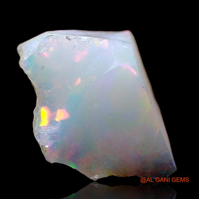 Natural Untreated Fire Opal Loose Gemstone Fancy Rough From Ethiopia 3.00 Cts 12x11x7 mm E-518