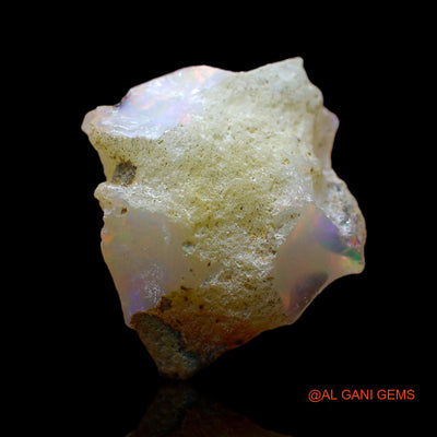 Natural Untreated Fire Opal Loose Gemstone Fancy Rough From Ethiopia 3.00 Cts 12x11x7 mm E-518