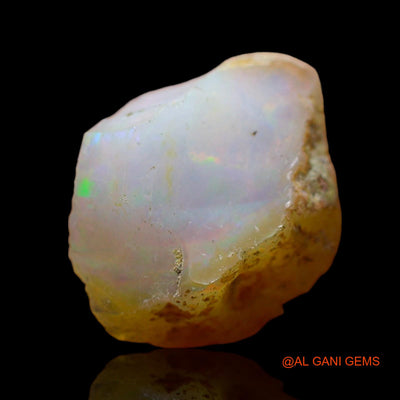 3.00 Cts Natural Ethiopian Fire Opal Fancy Rough Loose Gemstone For Jewelry 15x12x5 mm E-519