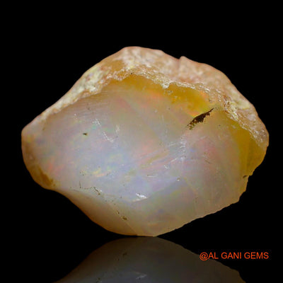 3.00 Cts Natural Ethiopian Fire Opal Fancy Rough Loose Gemstone For Jewelry 15x12x5 mm E-519