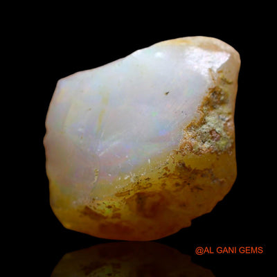 3.00 Cts Natural Ethiopian Fire Opal Fancy Rough Loose Gemstone For Jewelry 15x12x5 mm E-519