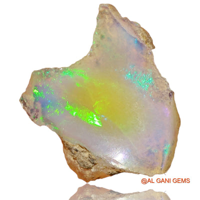 2.00 Cts Natural Ethiopian Fire Opal Fancy Rough Loose Gemstone For Jewelry 15x12x5 mm E-51