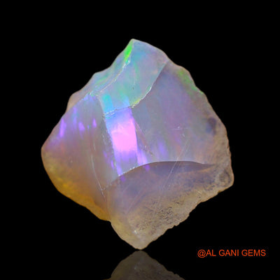 4.00 Cts Natural Ethiopian Fire Opal Loose Gemstone Fancy Rough 15x9x7 mm E-522