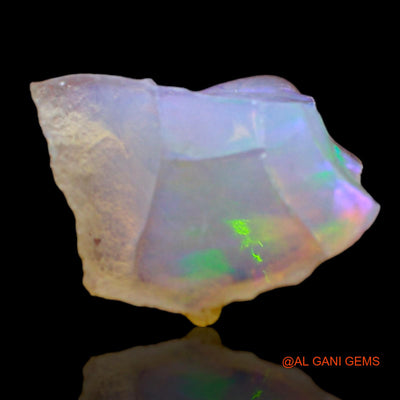 4.00 Cts Natural Ethiopian Fire Opal Loose Gemstone Fancy Rough 15x9x7 mm E-522