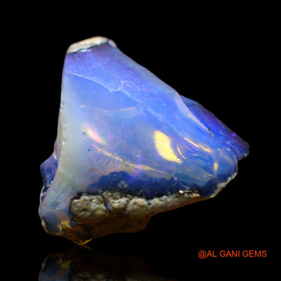 3.00 Cts Natural Ethiopian Fire Opal Loose Gemstone Fancy Rough 13x12x5 mm E-523