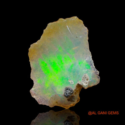 2.00 Cts Unheated Ethiopian Fire Opal Loose Gemstone Fancy Rough Natural 13x11x5 mm E-528
