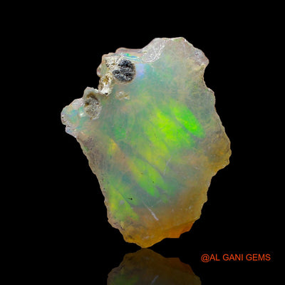 2.00 Cts Unheated Ethiopian Fire Opal Loose Gemstone Fancy Rough Natural 13x11x5 mm E-528