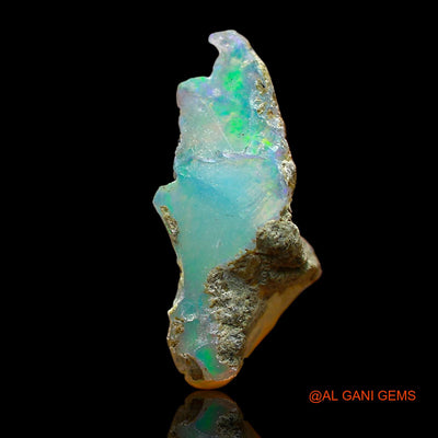 3.00 Cts Unheated Ethiopian Fire Opal Loose Gemstone Fancy Rough Natural 18x8x9 mm E-531