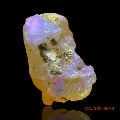 3.00 Cts Natural Ethiopian Fire Opal Loose Gemstone Fancy Rough 13x9x7 mm E-535