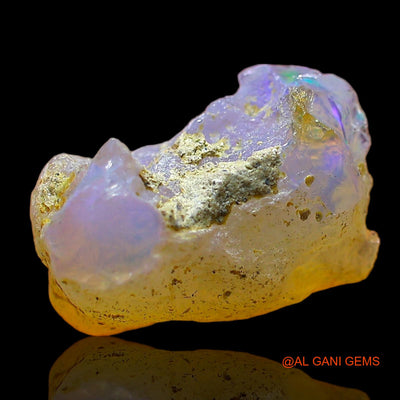 3.00 Cts Natural Ethiopian Fire Opal Loose Gemstone Fancy Rough 13x9x7 mm E-535