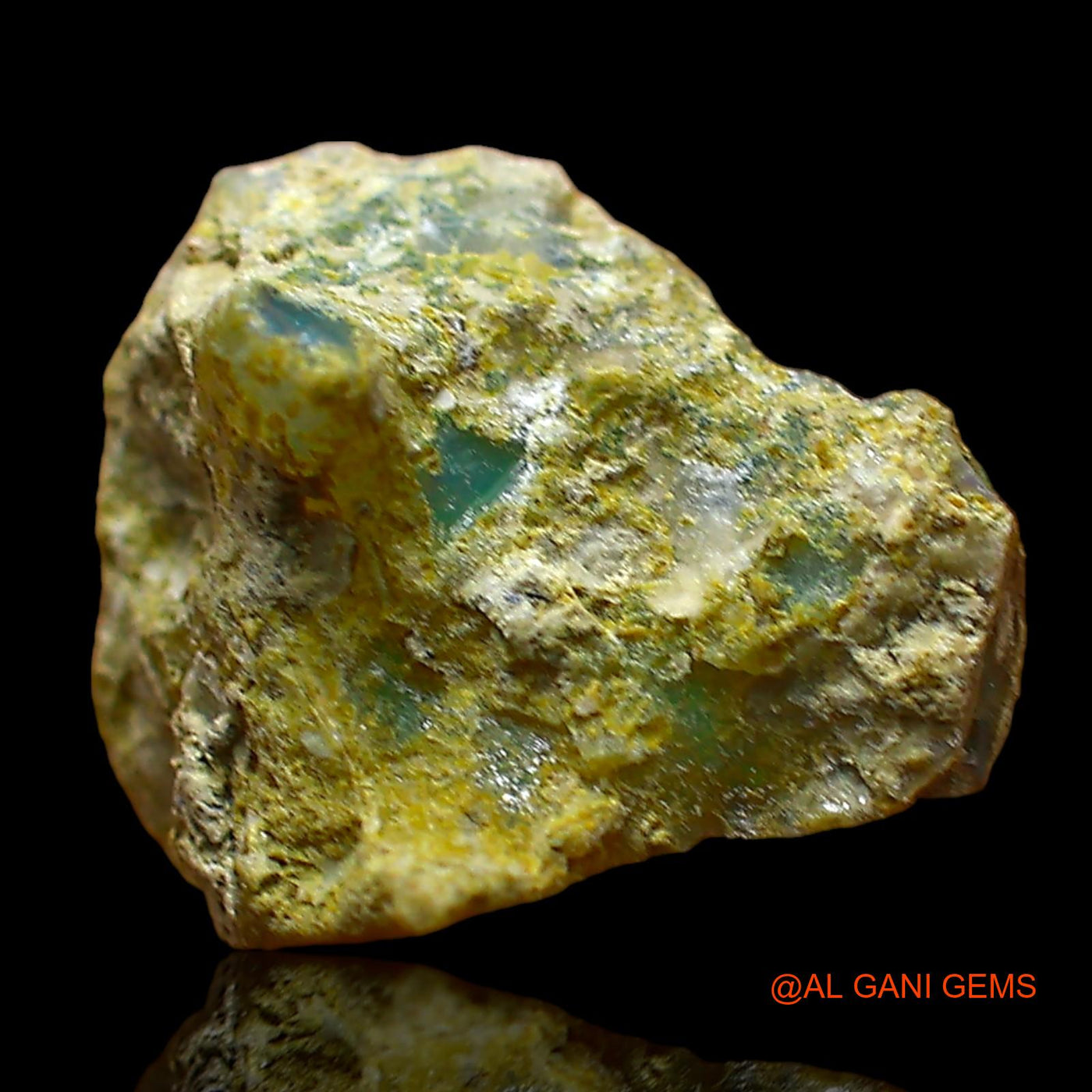 4.00 Cts Unheated Ethiopian Fire Opal Loose Gemstone Fancy Rough Natural 13x11x7 mm E-536