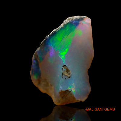 2.00 Cts Natural Ethiopian Fire Opal Fancy Rough Loose Gemstone For Jewelry 13x8x5 mm E-539