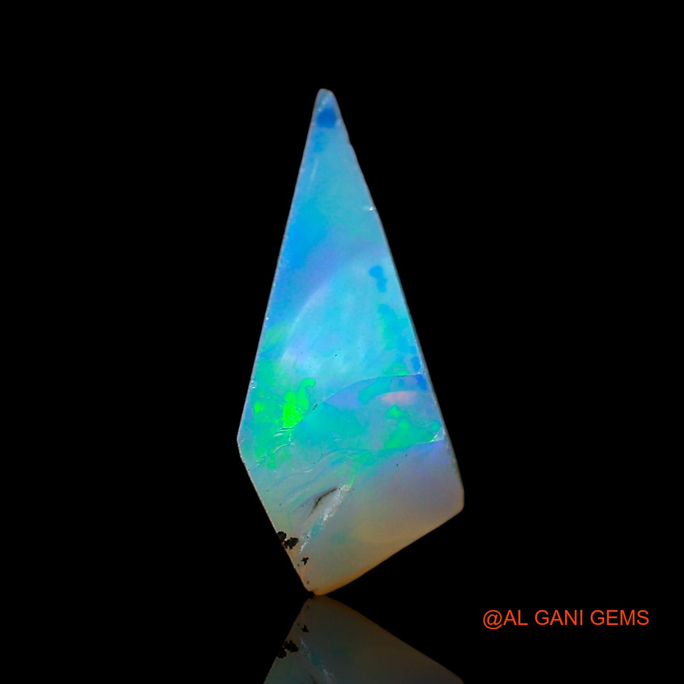 2.00 Cts Natural Ethiopian Fire Opal Fancy Rough Loose Gemstone For Jewelry 13x9x5 mm E-546