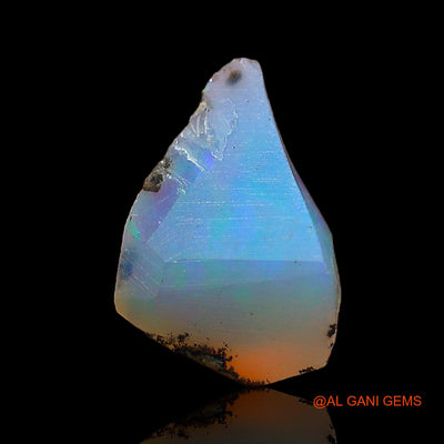 2.00 Cts Natural Ethiopian Fire Opal Fancy Rough Loose Gemstone For Jewelry 13x9x5 mm E-546