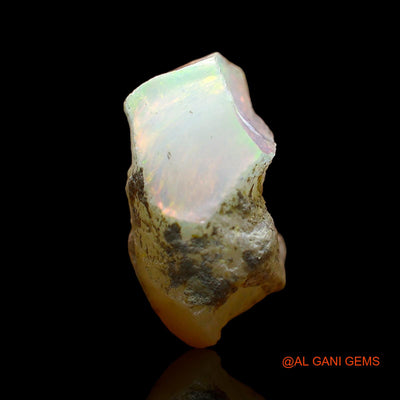 3.00 Cts Natural Ethiopian Fire Opal Loose Gemstone Fancy Rough 12x9x6 mm E-549
