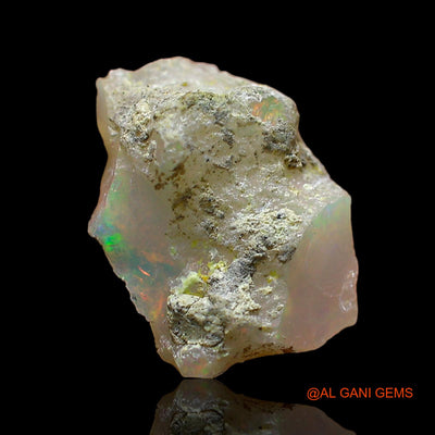3.00 Cts Natural Ethiopian Fire Opal Loose Gemstone Fancy Rough 12x9x6 mm E-549