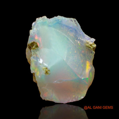 2.00 Cts Natural Ethiopian Fire Opal Loose Gemstone Fancy Rough 12x10x7 mm E-550