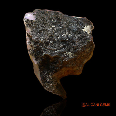 2.00 Cts Natural Ethiopian Fire Opal Loose Gemstone Fancy Rough 11x11x7 mm E-551
