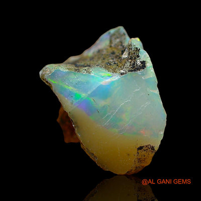 3.00 Cts Unheated Ethiopian Fire Opal Loose Gemstone Fancy Rough Natural 12x11x9 mm E-557