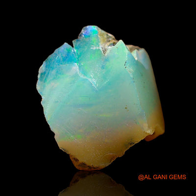 3.00 Cts Unheated Ethiopian Fire Opal Loose Gemstone Fancy Rough Natural 12x11x9 mm E-557