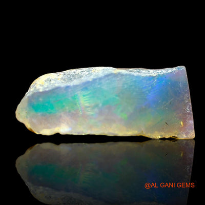 2.00 Cts Unheated Ethiopian Fire Opal Loose Gemstone Fancy Rough Natural 13x8x5 mm E-559